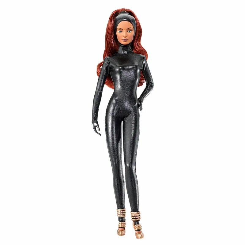 Кукла из латекса. Barbie by christian louboutin doll. латексная кукла. кукла барби в латексе. барби в латексном костюме.