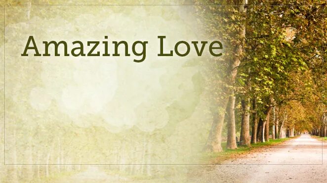 Amazing lovers. Amazing love.