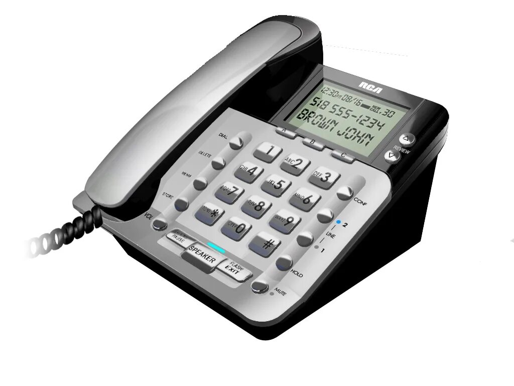 Телефон 2 12. H219 Corded Phone.