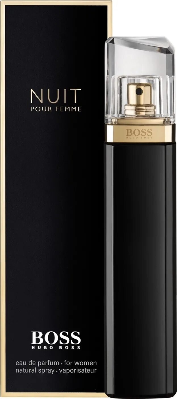 Хьюго босс черные. Hugo Boss nuit EDP (W) 75ml. Boss nuit pour femme Hugo Boss. Hugo Boss nuit pour femme. Hugo Boss nuit pour femme 50 мл.