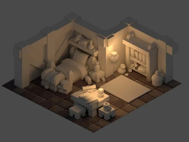 Blender локации. Лоу поли изометрия. low poly комната blender. изометрия blender. лоу поли 3д сцены.