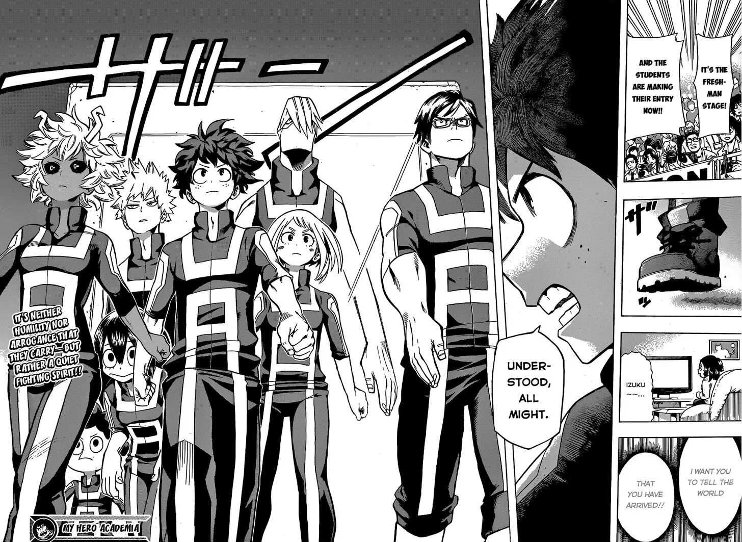 My hero academia читать