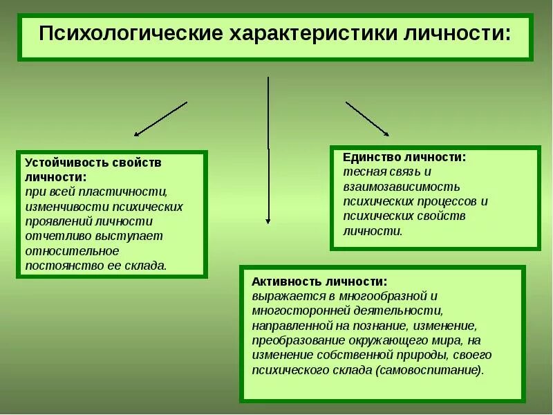 Душевные черты. Общая психологическая характеристика личности. Параметры психологических свойств личности. Социально-психологические характеристики личности. Характерисьикиличгости.