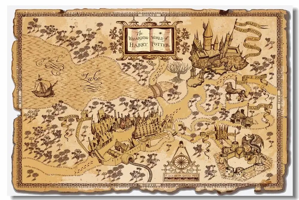 Карта hogwarts. Карта hogwarts
