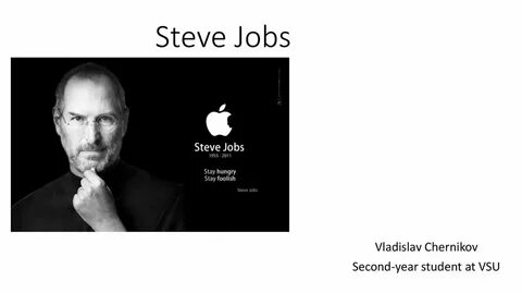 Презентация jobs