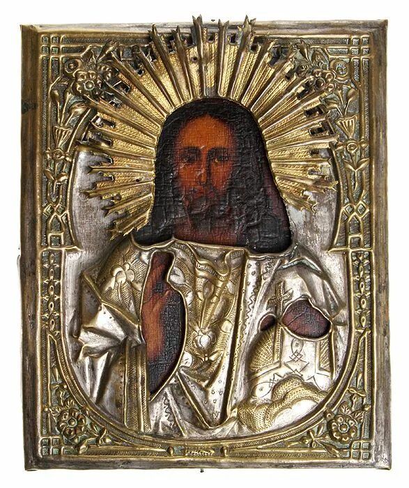 Серебряный оклад на иконе господь вседержитель. Икона вседержитель в окладе. Икона вседержитель в окладе. Господь вседержитель 19 век в окладе. Икона господь вседержитель эмаль 84.