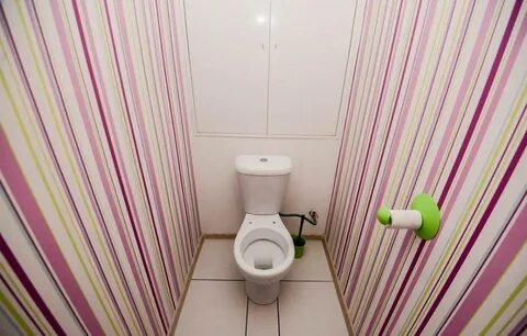 Фото туалета панелями пвх