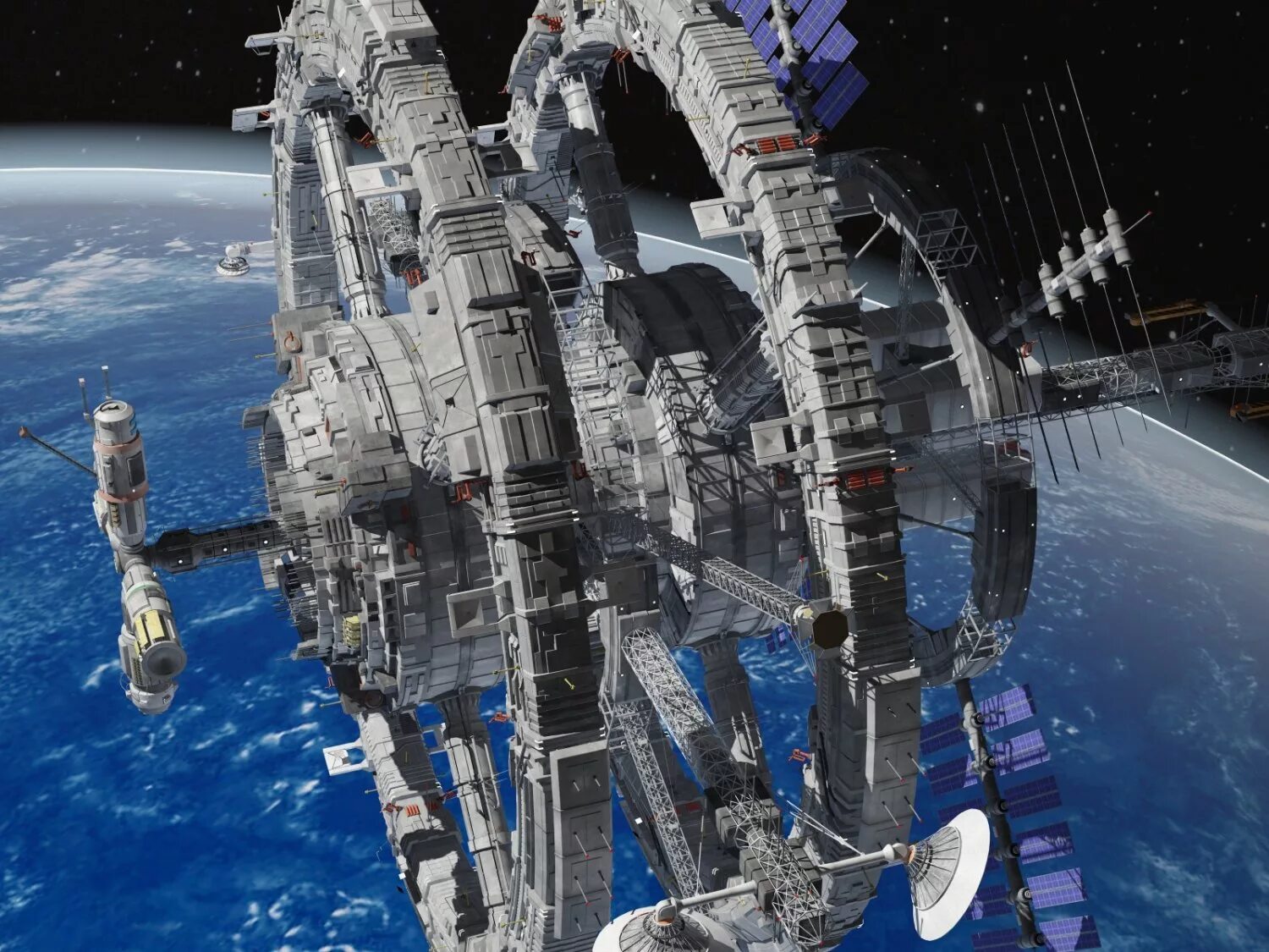 Space station. Космические станции будущего. Орбитальная станция. Межпланетная Космическая станция. Огромная Космическая станция.