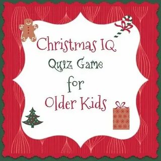 Christmas quiz for kids