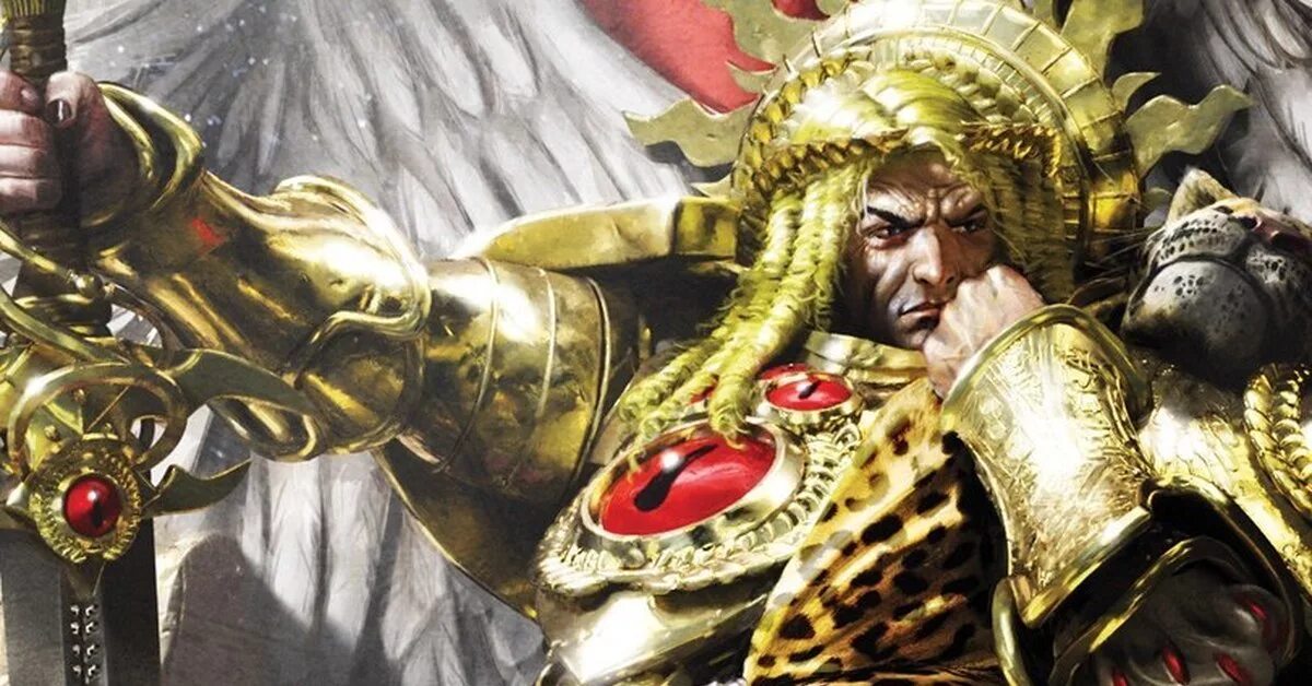 Император победил. Император человечества вархаммер 40000. Сангвиний вархаммер 40к. Хорус император и сангвиний. Кровавые ангелы примарх.