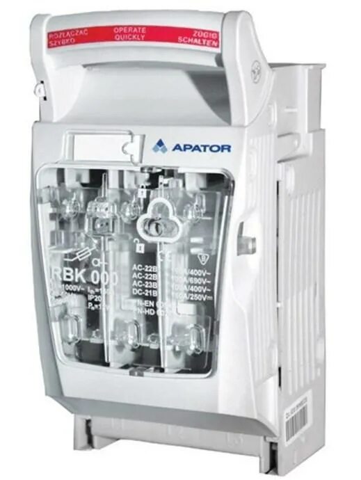 Rbk 2 apator 380 как снять защиту Выключатель-предохранитель Apator RBK 1 цена, фото, отзывы
