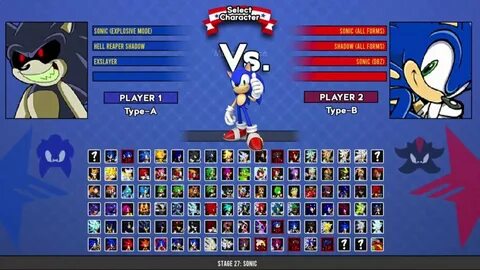 Sonic mugen