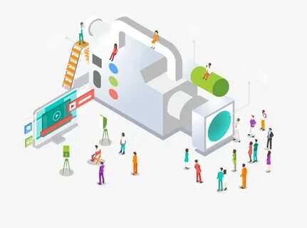 Иллюстрация демонстрация мультимедиа