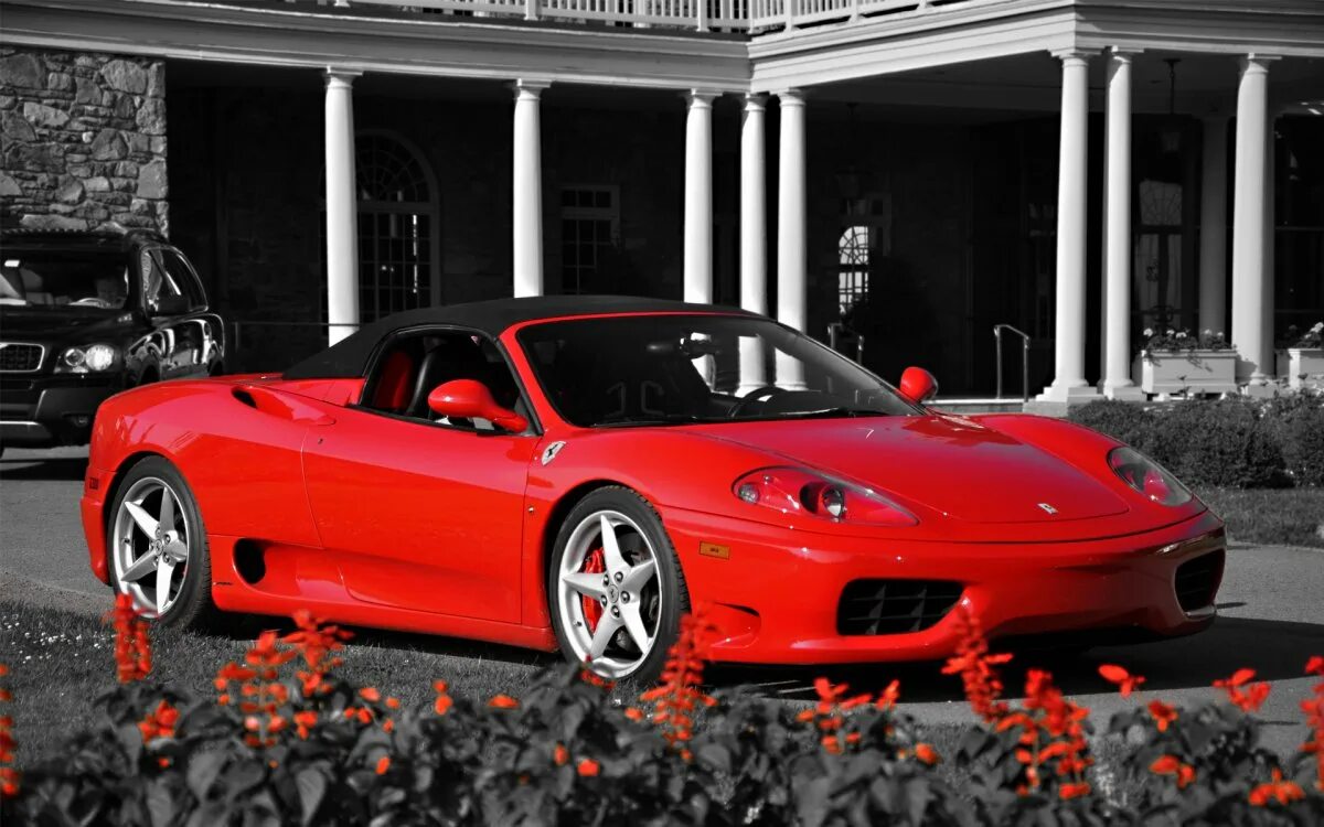 Красная машина телефон. Ferrari 360 Modena. Обои Ferrari 360. Феррари 420. Машины (красная).