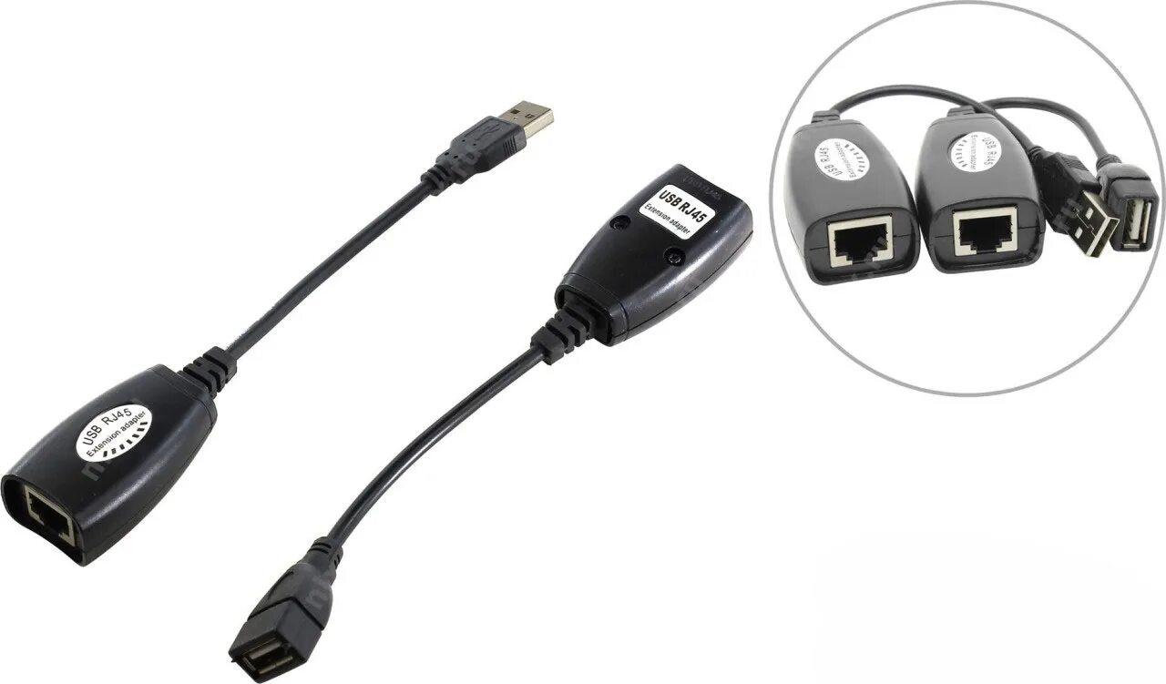 Удлинить usb. Удлинитель USB 2.0 по витой паре. VCOM cu824 адаптер-удлинитель USB-AMAF/rj45, по витой паре до 45m. Удлинитель УСБ 2.0. Удлинитель USB 2.0 по витой паре rj45.