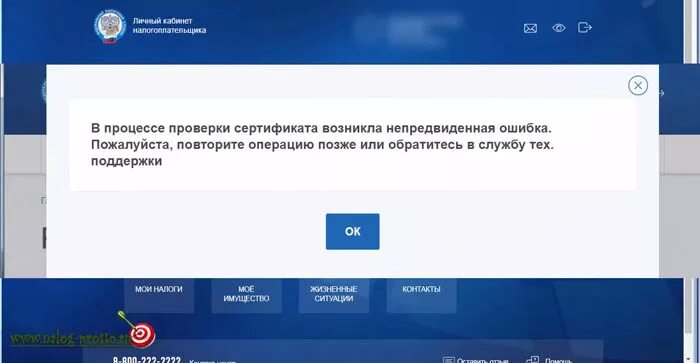 Ошибка электронной подписи в налоговой. Возникла непредвиденная ошибка. Ошибка выполнения операции в личном кабинете налогоплательщика. Пожалуйста непредвиденная ошибка.