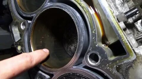 Задиры в двигателе