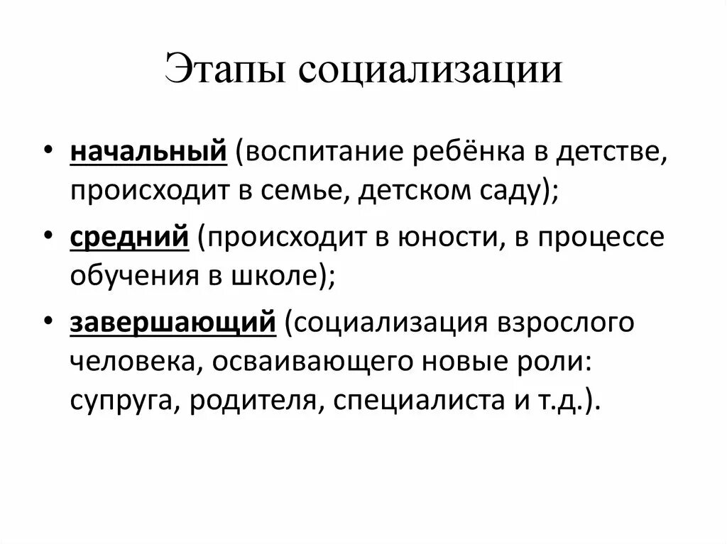 Первичный этап социализации. Основные этапы социализации личности. Социализация личности и ее этапы. 3 Фазы социализации. Этапы социализации личности в психологии.