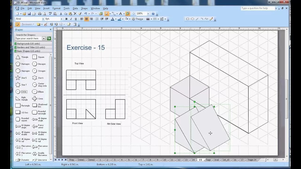Как сделать фигуру visio. 3д фигуры в визио. объемные фигуры в визио. трехмерные фигуры ms visio. visio для 3д моделирование.