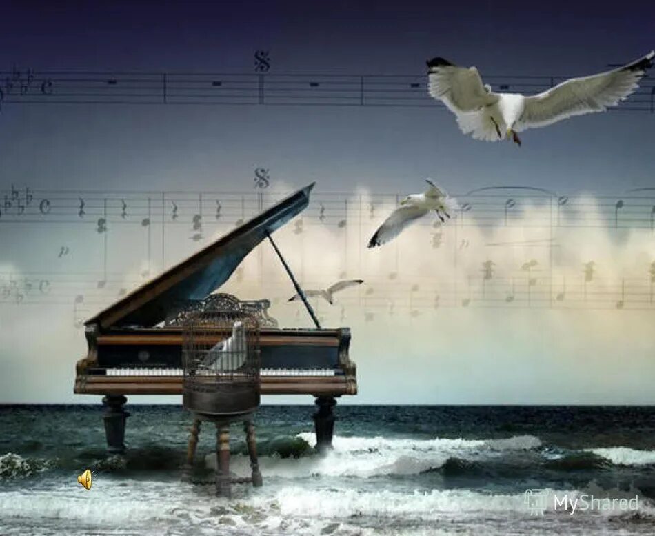 Песня лети навстречу мечте и против. Рояль и море. Сюрреализм пианино. Пианино на природе. Музыкальный пейзаж.