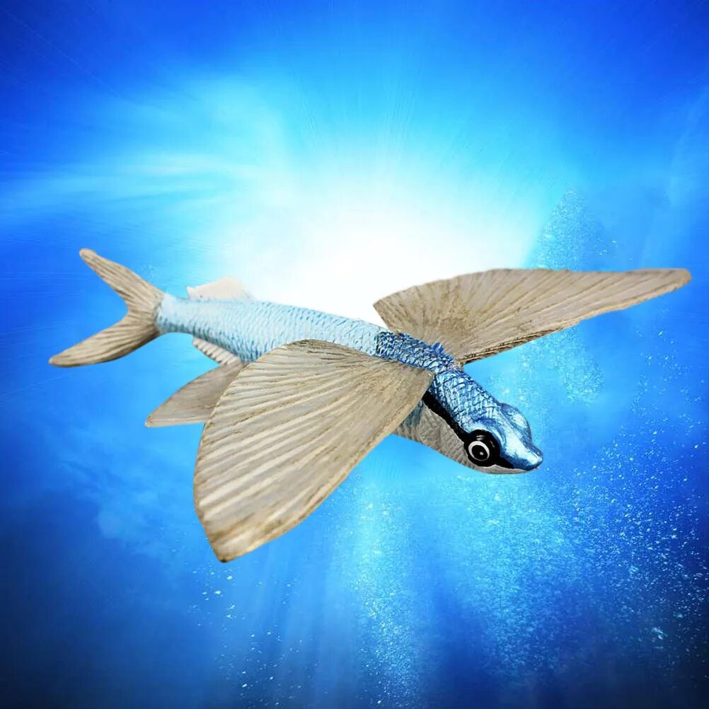 летучая рыба тобико. летающая рыба. пятнистый стрижехвост рыба. рыбка с крылышками. летучая рыба – exocoetidae.