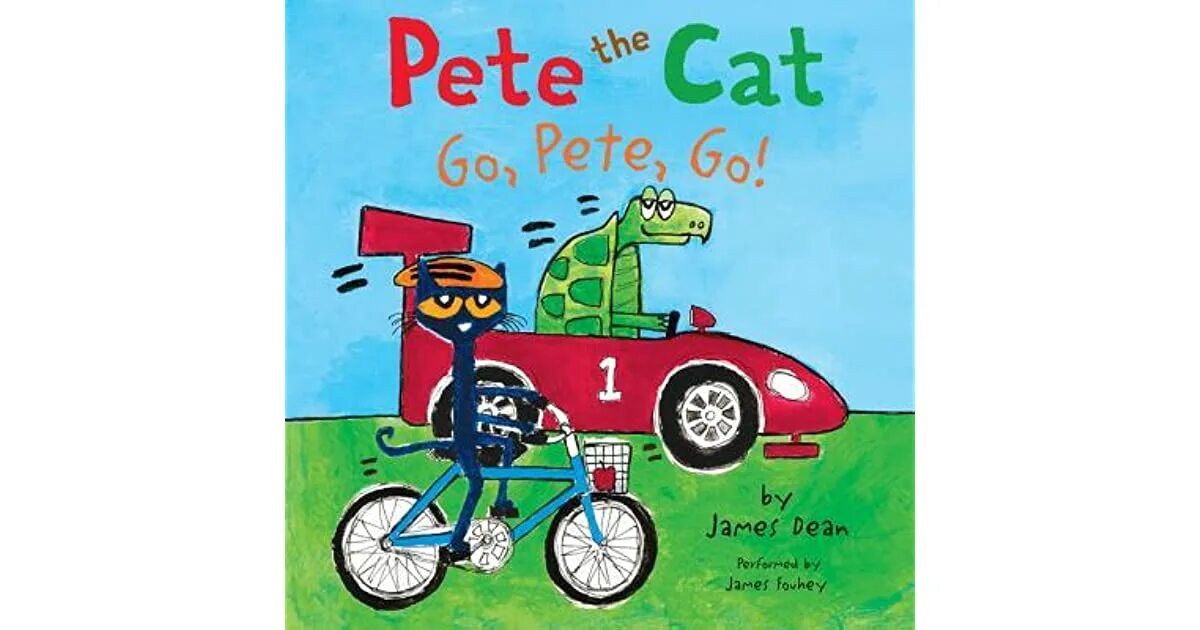 Pete is going. Pete the Cat goes Camping. Pete the Cat goes Camping by James Dean. In the morning Jim and Pete their Cat Feed.