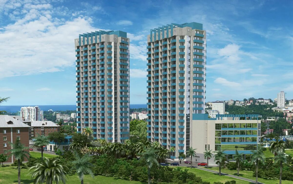 Продажа двухкомнатной квартиры 60м² пер. Дагомысский, 18, Сочи, Краснодарский кр