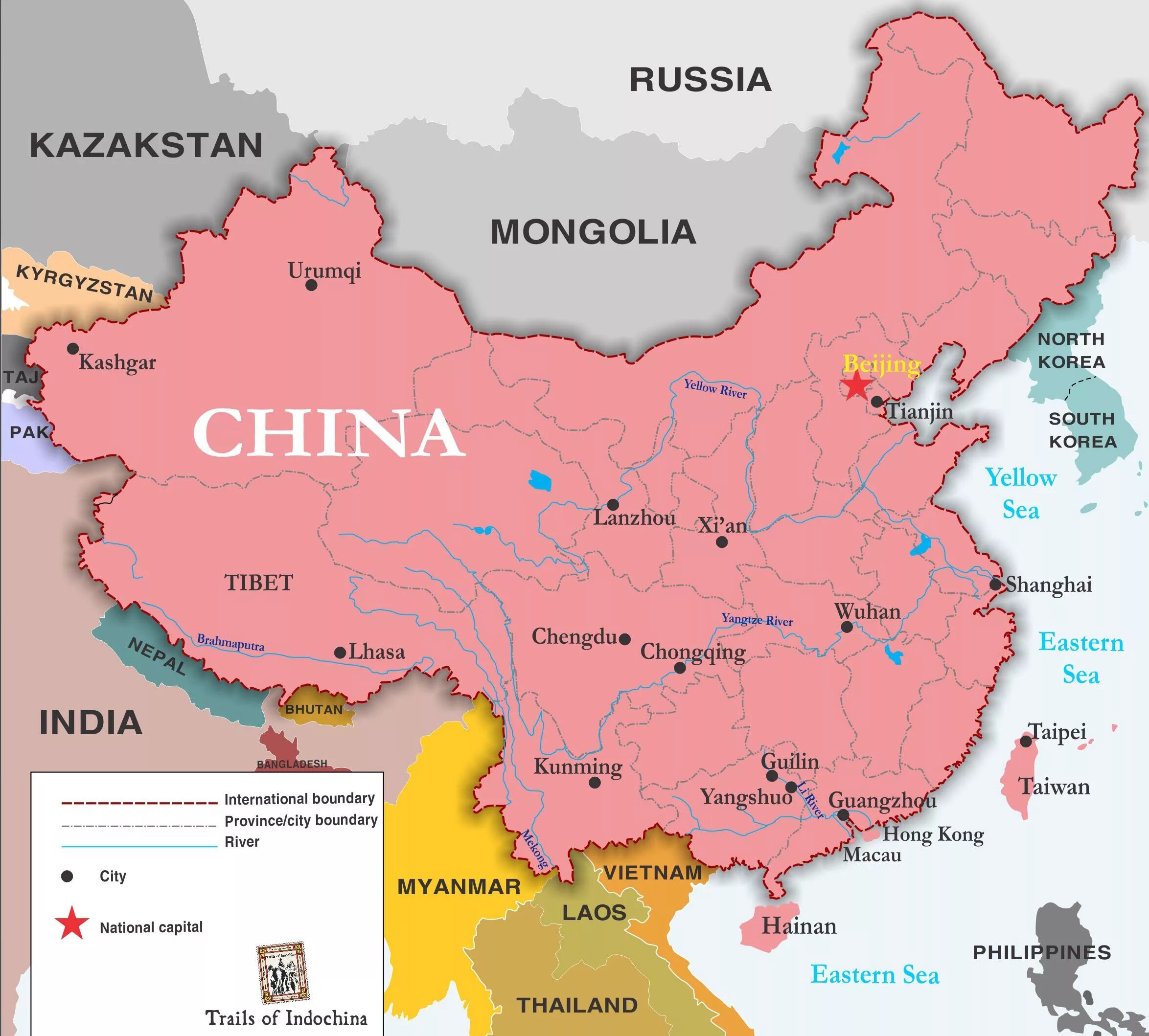 Граница китая с россией на карте. Карта Китая. Карта Китая с городами на китайском. Китай карта географическая. Карта Китая с городами 2023.