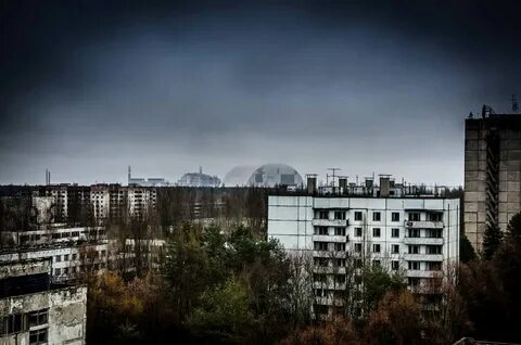 Чернобыля черный экран