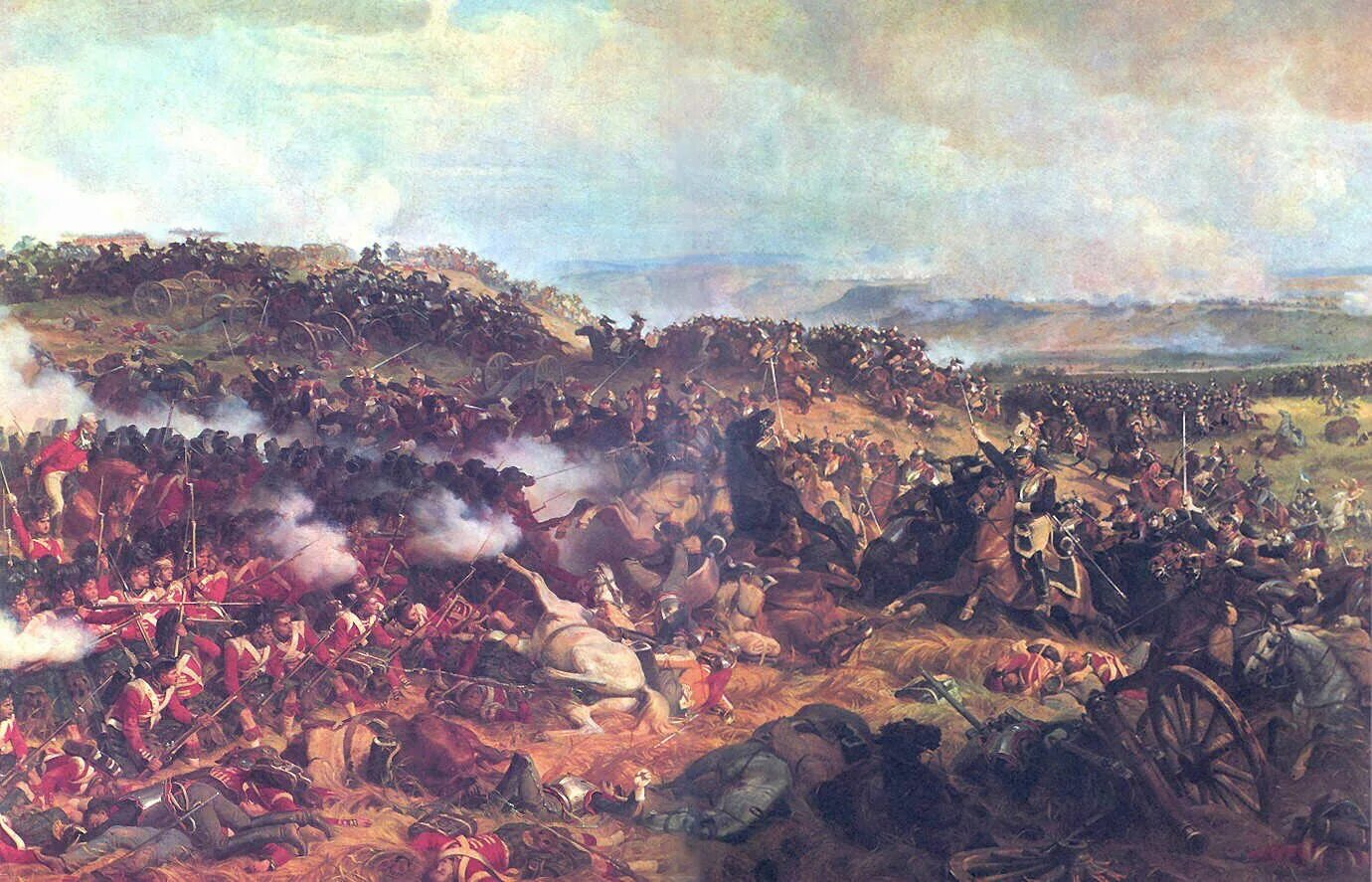 Семь войн. Наполеон битва Ватерлоо. Ватерлоо битва Наполеона картина 1815. Наполеон Бонапарт Ватерлоо.