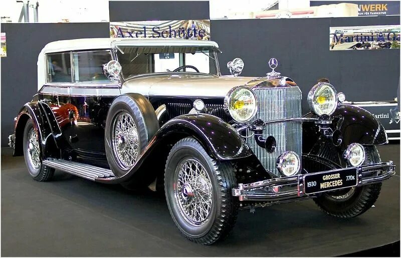 1 автомобиль мерседес. Mercedes-Benz 770. Mercedes-Benz 770 (1930–1943). Mercedes-Benz 770 1930. 1930 — Mercedes-Benz 770 (w07).