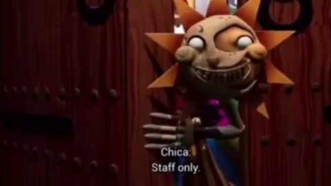 Солнце из fnaf