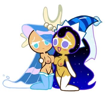 screwroot, moonlight cookie, sea fairy cookie, cookie run, duo, female, fem...