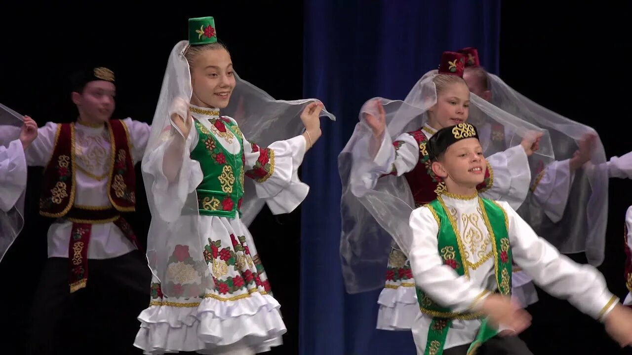 Видео детского татарского танца