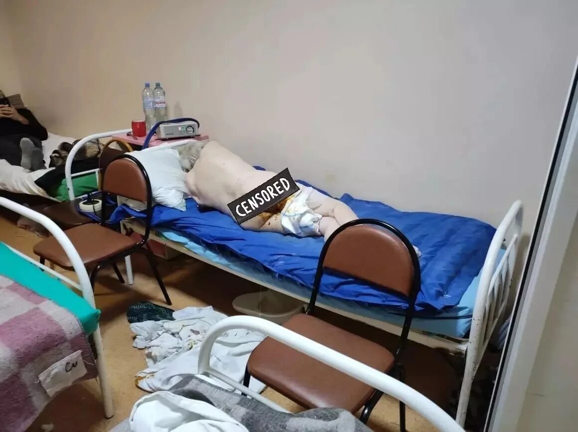 Больница где лежат больные