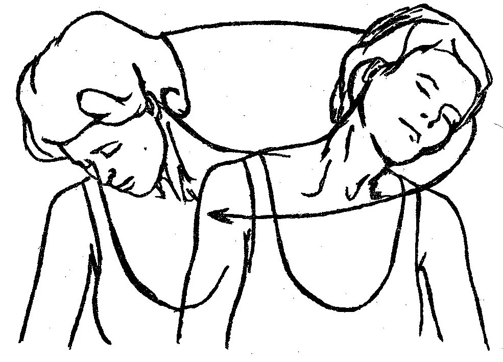 Упражнение наклоны головы в стороны. Наклоны и вращения головой. Вращение головой упражнение. Поддержи движение. Круговые движения головой.