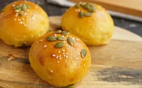 Булочки из тыквы из тыквенного теста
