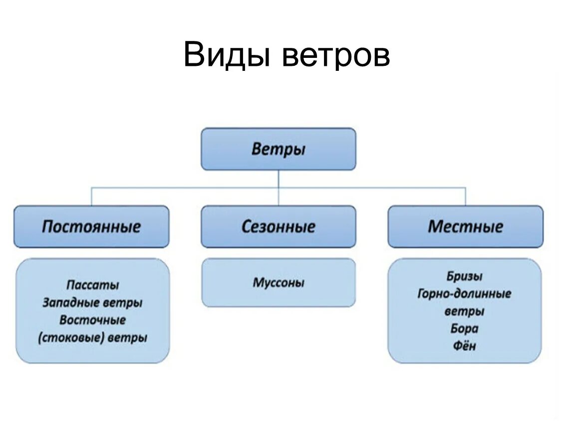 5 типов ветров. Виды ветра. Виды сезонных ветров. Ветры и их виды. Классификация ветров.