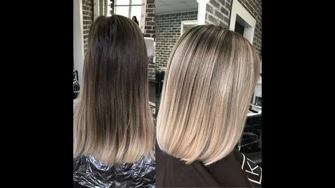 окрашивание балаяж аиртач шатуш