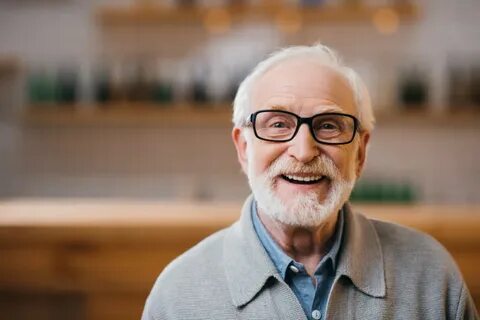 Beautiful and old man