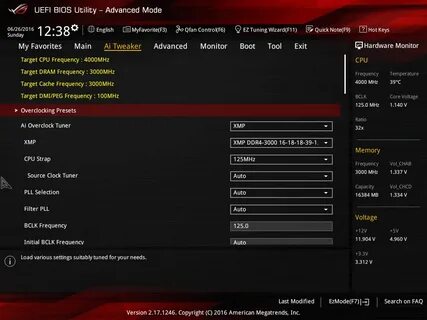 Uefi bios utility