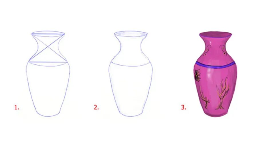 Вазы поэтапно карандашом. Рисование с натуры предметов симметричной формы ваза для цветов. Кувшин для рисования. Рисование вазы. Этапы рисования кувшина.