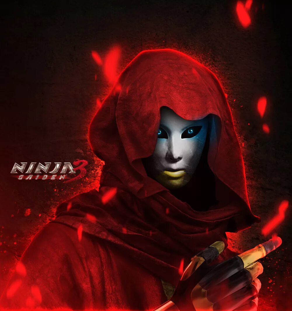 Человек в красной маске. Ninja Gaiden 3 Regent of the Mask. Ниндзя Гайден 3 красный капюшон маски. Ниндзя Гайден 3 в маске.