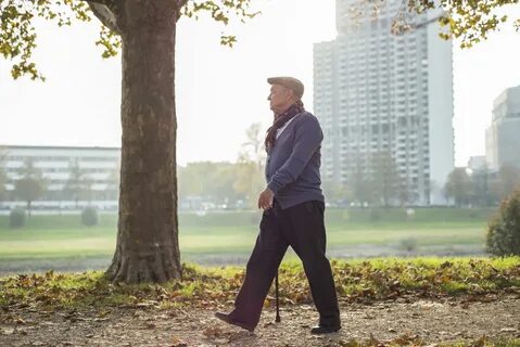 When walking