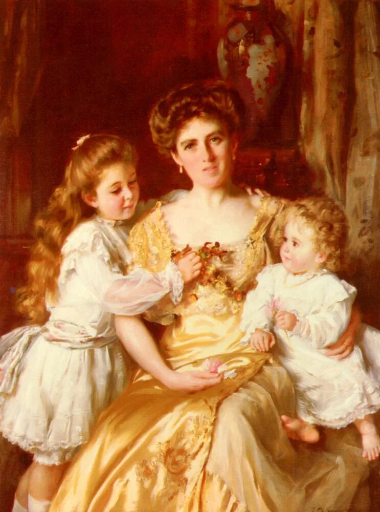 Портрет двух девушек. Мать с ребёнком 19 век. Художник thomas benjamin kennington(1856-1916). Samuel baruch halle (1824-1889). Портрет двух девушек 19 век.