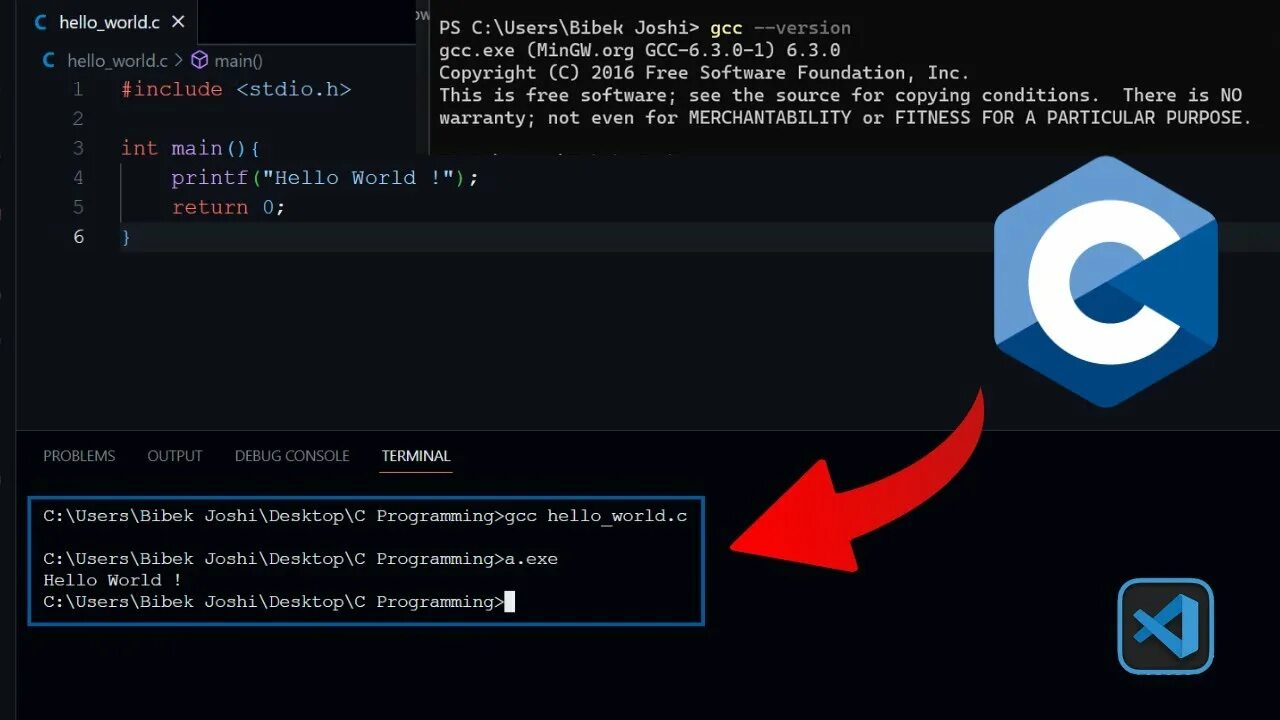 How to install c. System installation: step-by-step guide. stop running visual c++ program code.