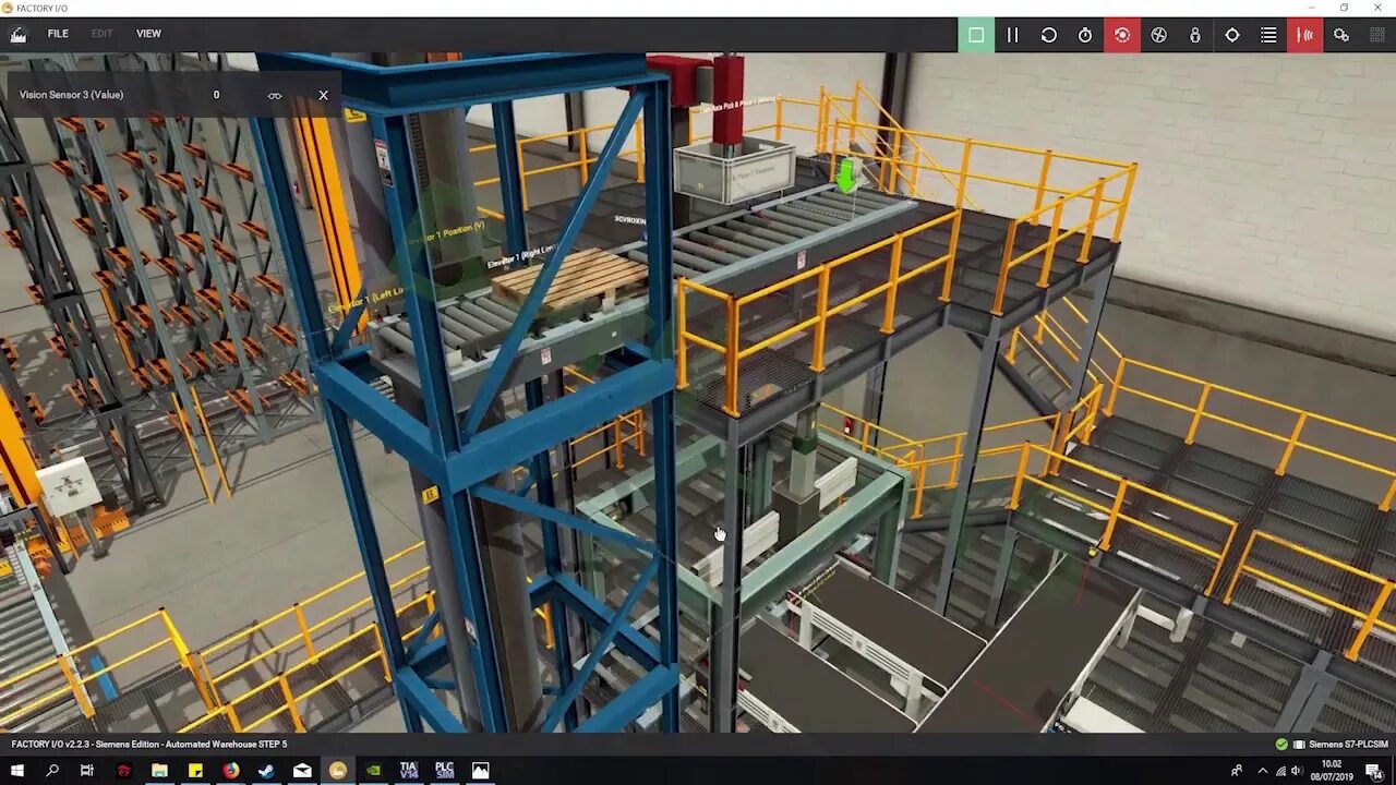 Factory io. Factory io автоматизация 3d. factory io проект с лифтом. factory i/o станция pick&amp;place состав. factory io tia portal v16.