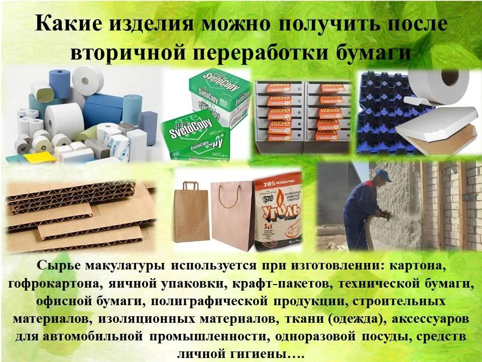 Изделия изготовленные из переработанной бумаги. Продукция из макулатуры. Способы утилизации бумаги и картона. Предметы из макулатуры.