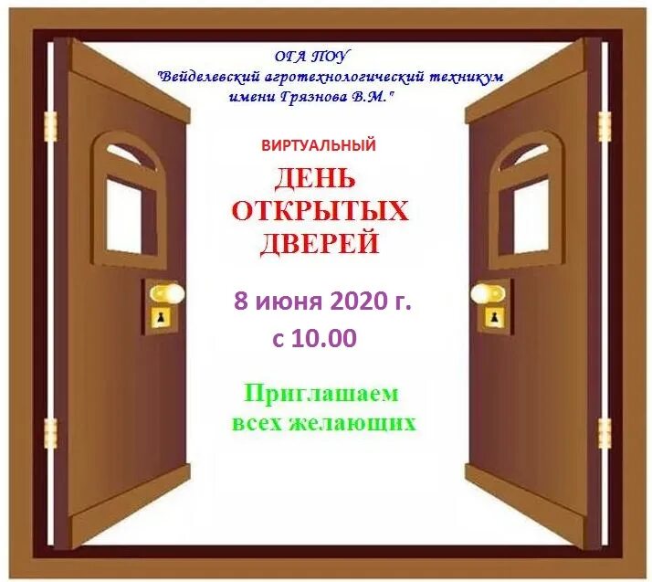 Открытая дверь 2020