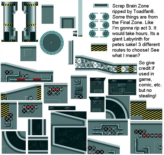 Scrap brain. Sonic 1 scrap brain zone. sonic 1 scrap brain zone sprites. scrap brain zone sprites. sonic scrap brain zone.